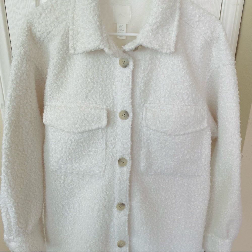 Sherpa Button Down Shacket - image 4